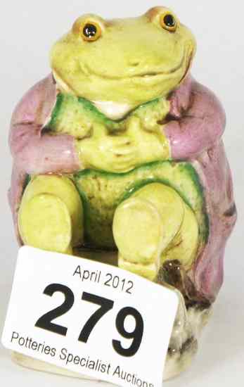 Appraisal: Beswick Beatrix Potter Figure Mr Jackson BP a Green Legs