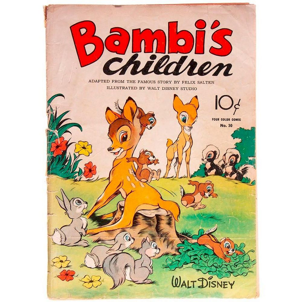 Appraisal: Bambi's Children Four-Color Dell Issue Condition Good