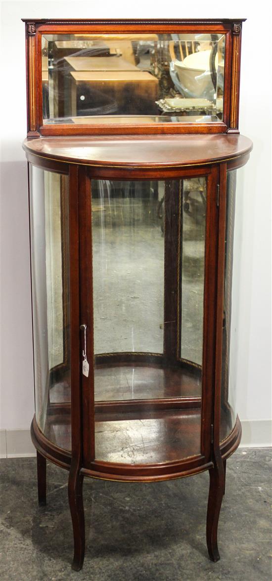 Appraisal: Sale Lot An Edwardian Vitrine th th century having a