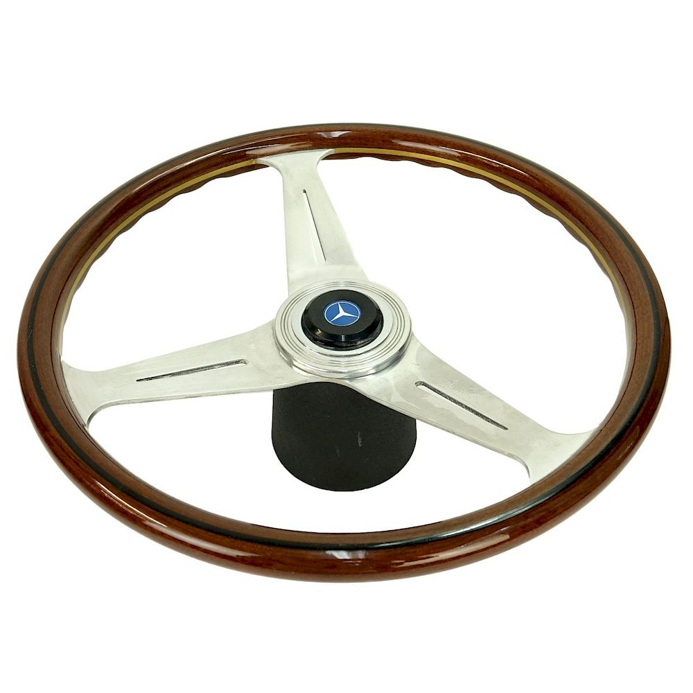 Appraisal: Nardi Wood Steering Wheel Vintage Nardi Wood Steering Wheel For