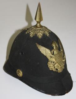 Appraisal: Us Model Artillery Helmet Us Artillery Helmet some elements loose