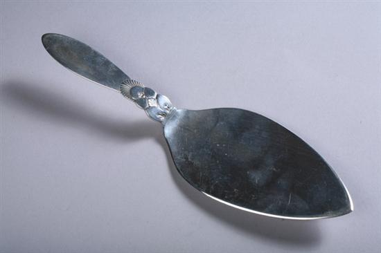 Appraisal: GEORG JENSEN STERLING SILVER CACTUS CAKE SERVER - Georg Jensen