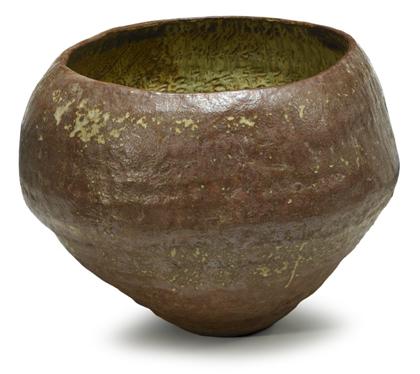 Appraisal: Large earthenware bowltoshiko takaezu b