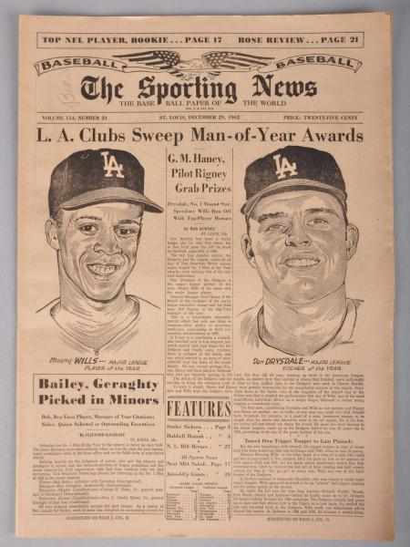 Appraisal: Lot of The Sporting News Newspapers Description Complete run from