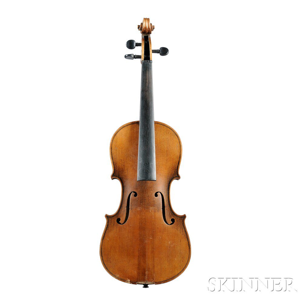 Appraisal: Child's Modern German -size Violin labeled ANTONIUS STRADIVARIUS stamped MADE