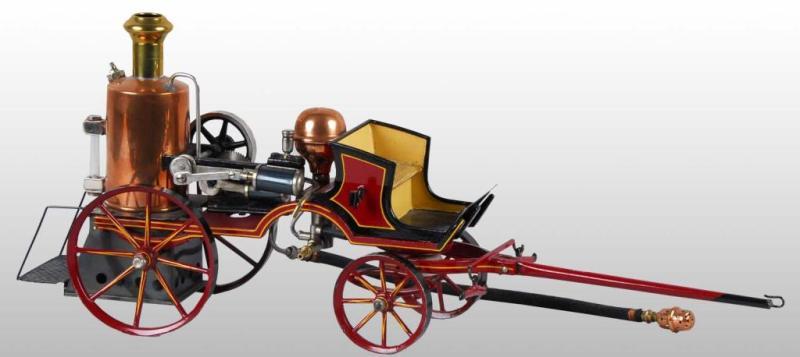 Appraisal: Marklin No Horse-Drawn Fire Pumper Toy Description This pumper is