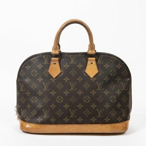 Appraisal: Louis Vuitton Alma PM handbag in monogram coated canvas with