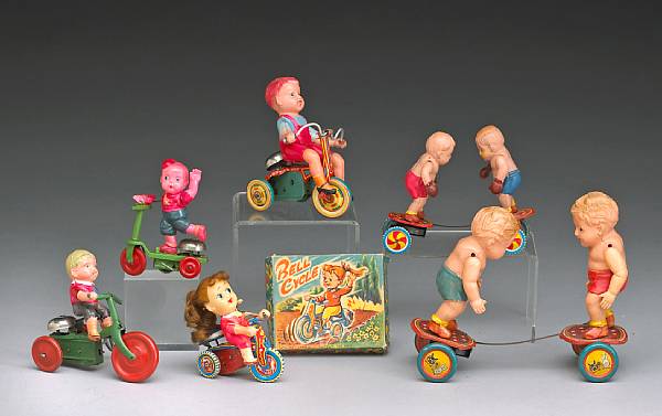 Appraisal: Japanese Celluloid Grouping Important Celluloid toys from the st part