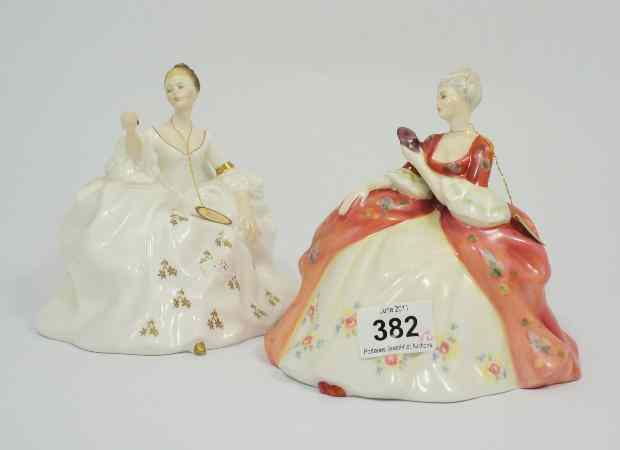 Appraisal: Royal Doulton Figures My Love HN and Wistful HN boxed