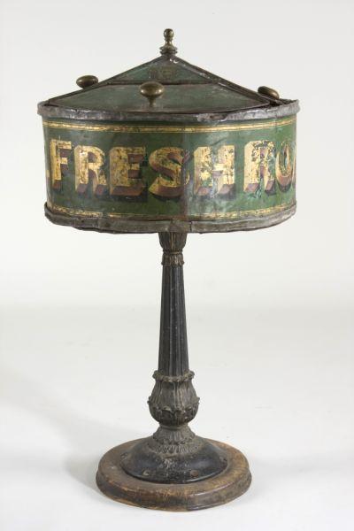 Appraisal: A Tin Coffee Dispenser ca by John A Gilbert Co