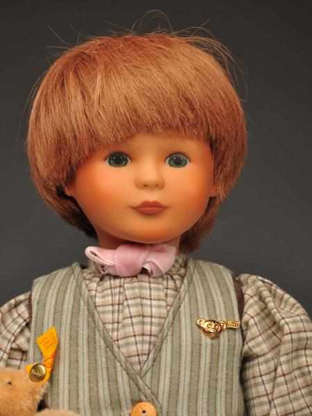 Appraisal: Limited Edition Steiff Doll Description Limited edition of from with