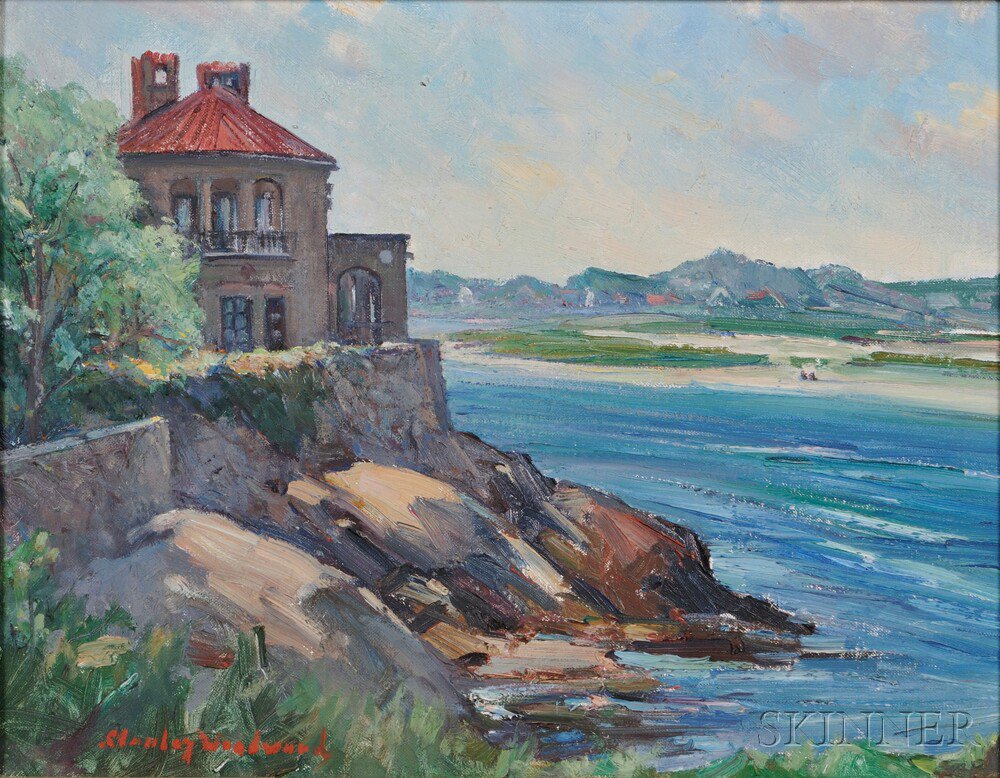 Appraisal: Stanley Wingate Woodward American - Wingaersheek Beach from the Bent