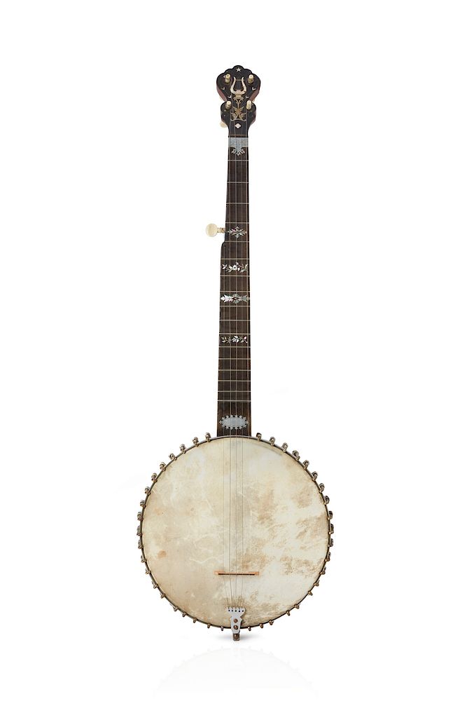 Appraisal: George C Dobson Victor-Superior Banjo Five string George C Dobson