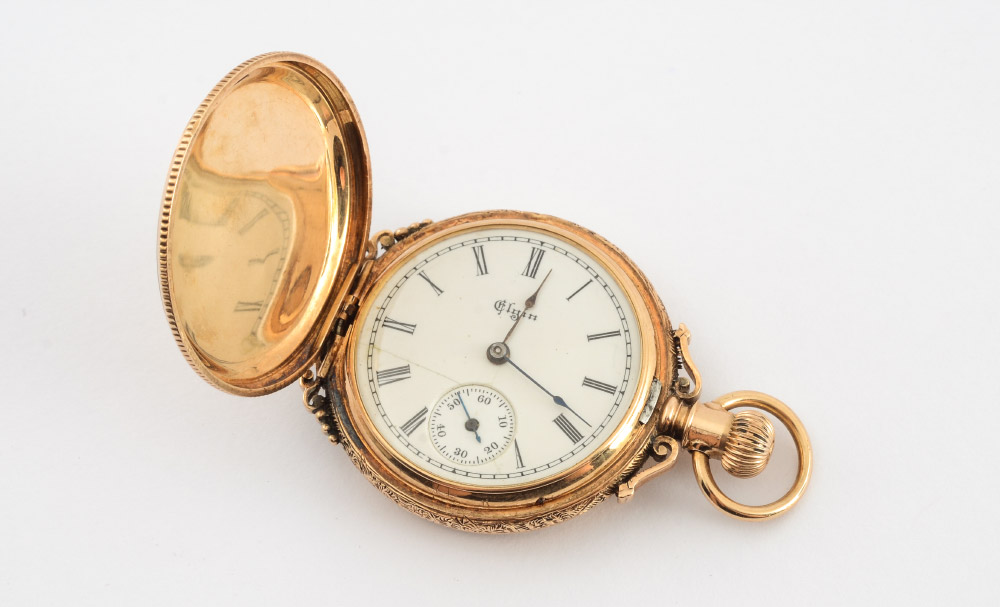 Appraisal: ELGIN K GOLD POCKET WATCH Size serial number circa grade