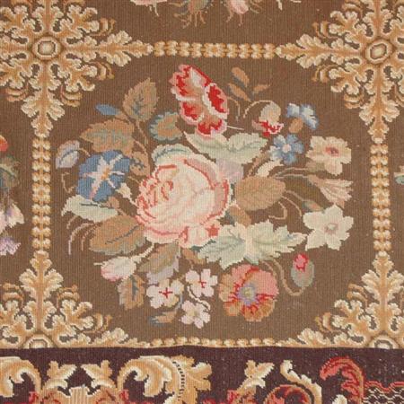 Appraisal: Needlepoint Rug Estimate -