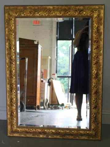 Appraisal: Giltwood Mirror From an East th Street NYC Apartment Dimensions