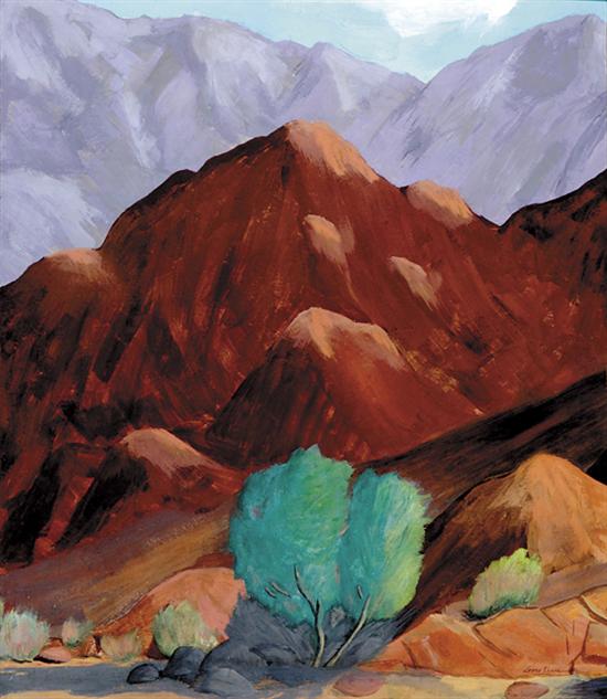 Appraisal: Gene Alice Geneva Glasier Kloss New Mexican - SIERRA MOUNTAINS