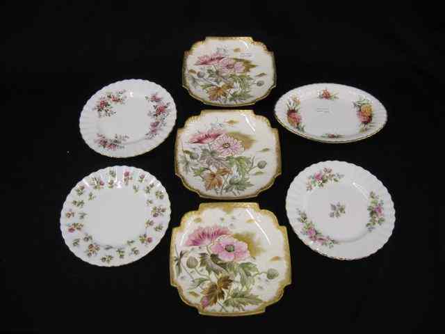 Appraisal: pc Estate Lot Royal Bonn floral plates Royal Albert plates