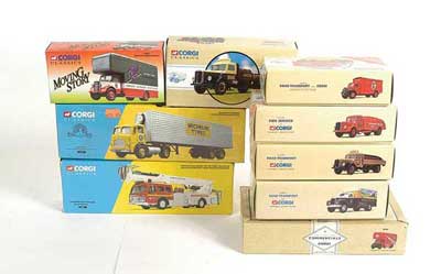 Appraisal: Corgi Classics Bedford O type and other Commercials - Bedfords