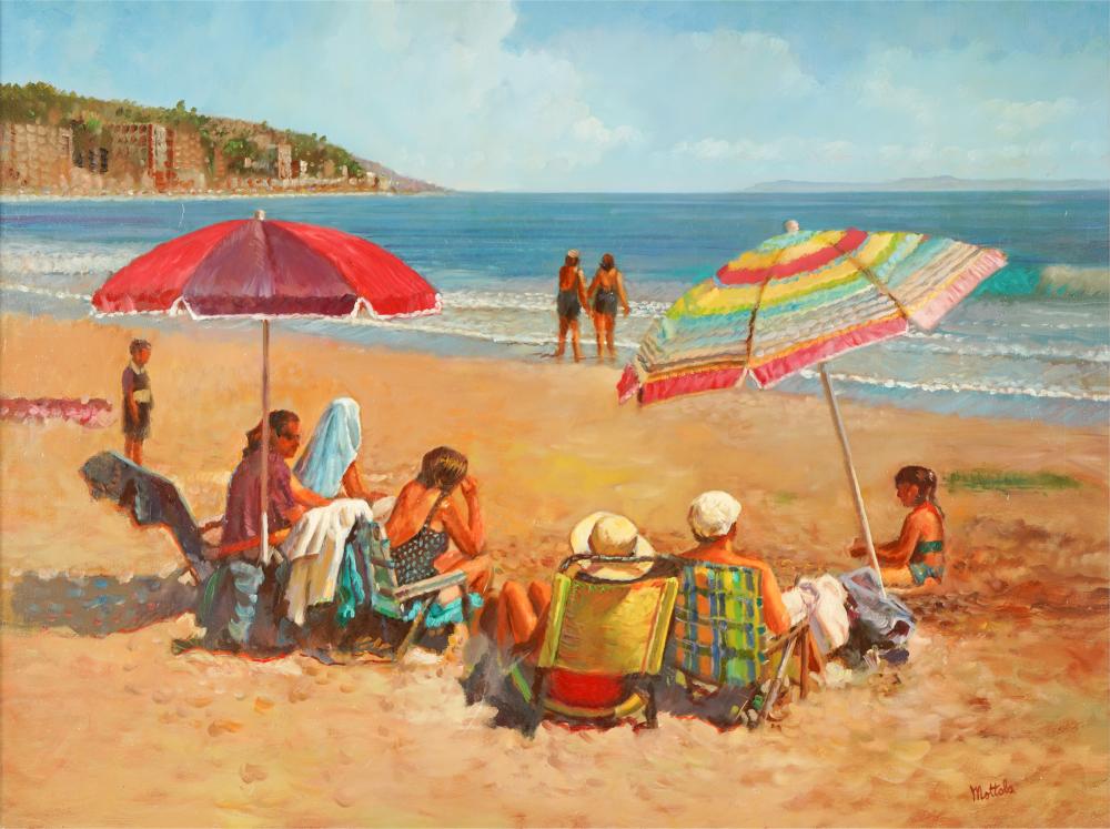 Appraisal: FILASTRO MOTTOLA - LAGUNA BEACH CALIFORNIAoil on canvas signed lower