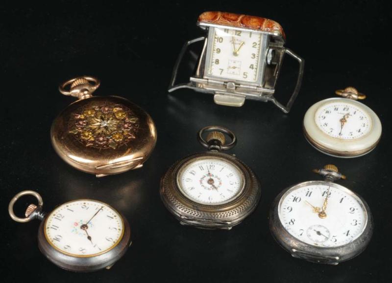 Appraisal: Lot of Antique Jewelry Women's Watches Description Includes one American