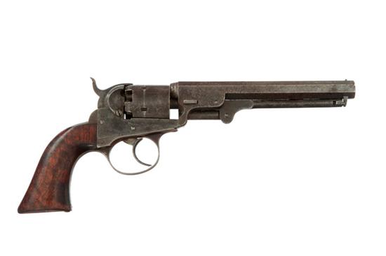 Appraisal: J M COOPER POCKET MODEL DOUBLE ACTION REVOLVER Second model