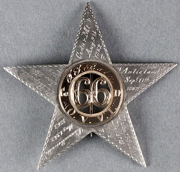 Appraisal: EXCEPTIONAL CIVIL WAR SILVER AND GOLD ID'D CORPS EXCEPTIONAL CIVIL