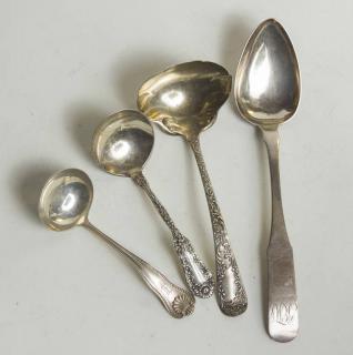 Appraisal: Sterling Silver Asst Spoons OT Gross