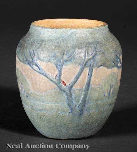 Appraisal: A Newcomb College Art Pottery Matte Glaze Vase decorated by