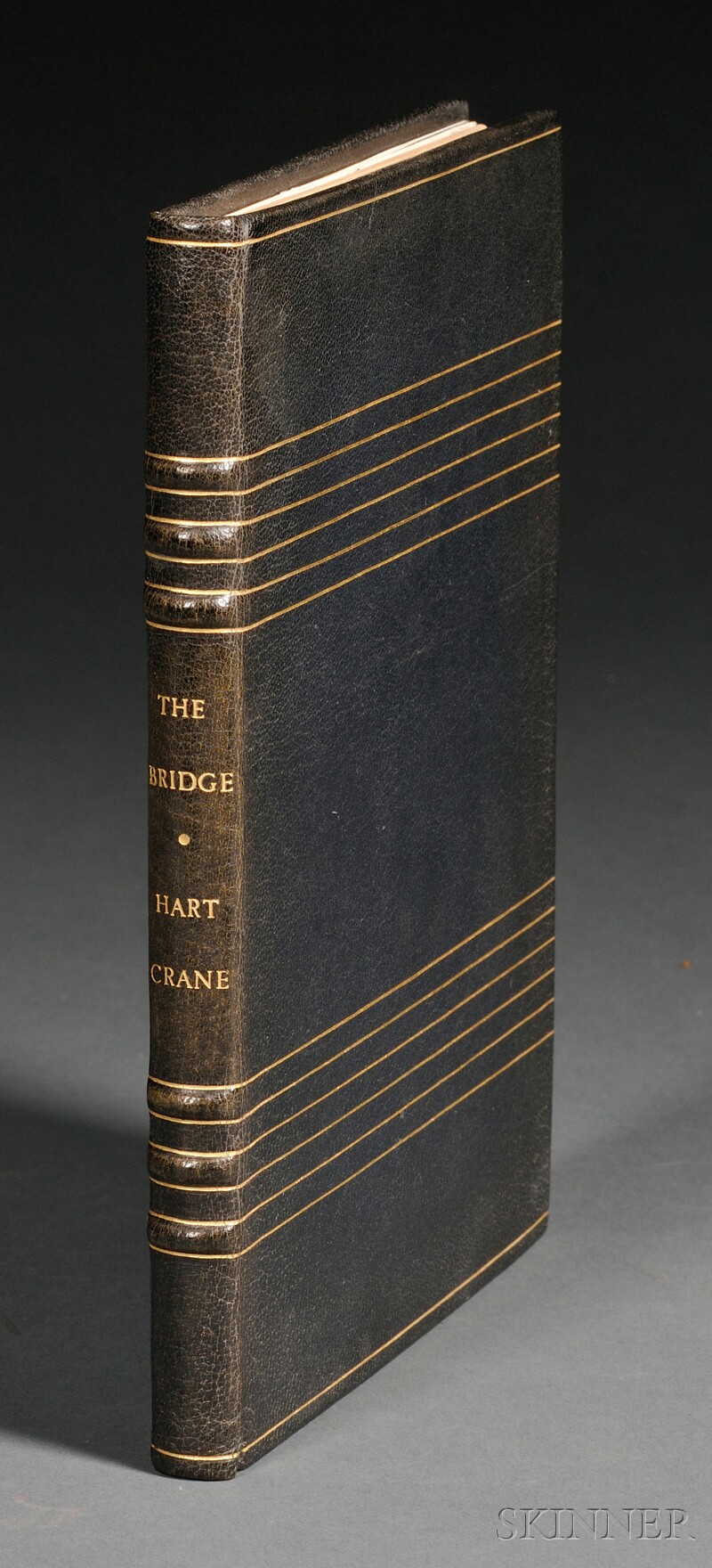 Appraisal: Decorative Binding Crane Hart The Bridge A Poem by Hart