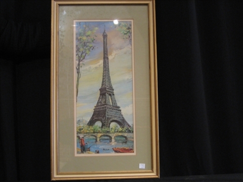 Appraisal: GROUP OF FOUR PRINTS INCLUDING WILLIAM STREET GOLDEN AFTERNOON Eiffel