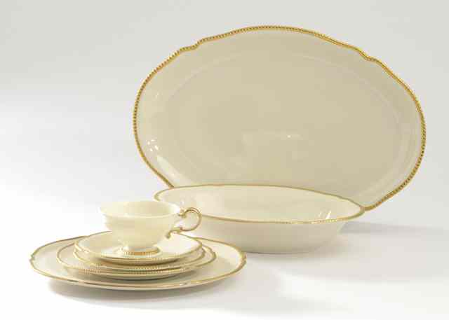 Appraisal: PIECE CASTLETON FINE CHINA SET in the ''Sovereign'' pattern comprised