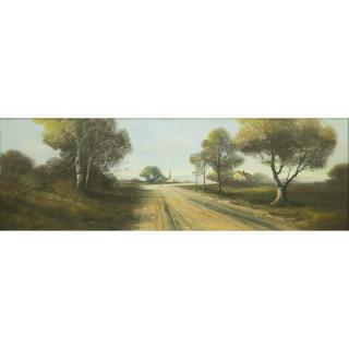 Appraisal: Harry Linder Pastel Framed pastel landscape by Harry Linder -