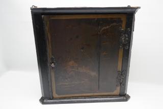 Appraisal: th Century Chinese Corner Cabinet th Century Chinese Corner Cabinet