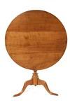 Appraisal: TEA TABLE - Queen Anne tilt top tea table with