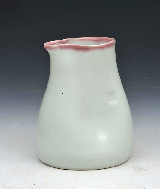 Appraisal: Edmund De Waal British b Jug crackle glaze squeezed body