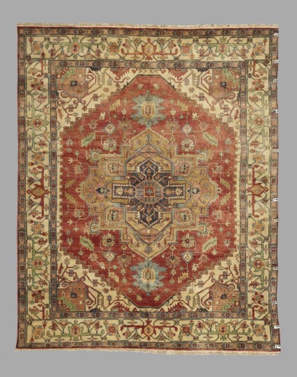 Appraisal: Agra Serapi Carpet ' x '