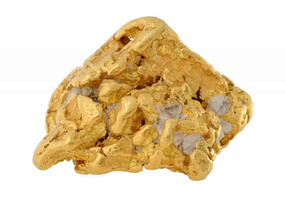 Appraisal: Natural California Gold Nugget g Market value as of October