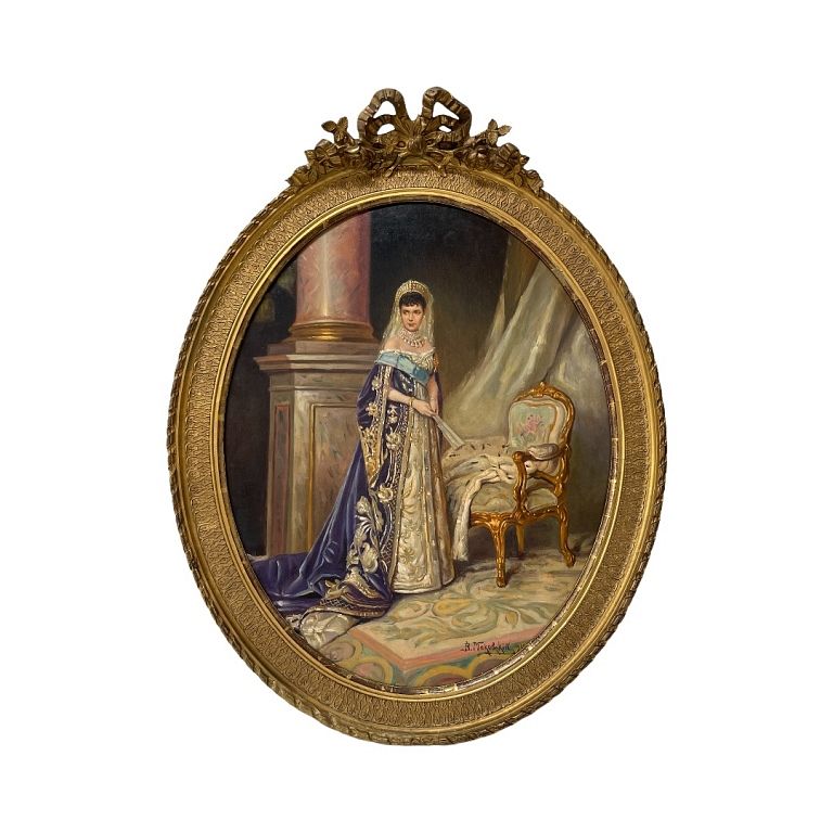 Appraisal: After V Makovsky Empress Maria Fedorovina After V Makovsky Empress