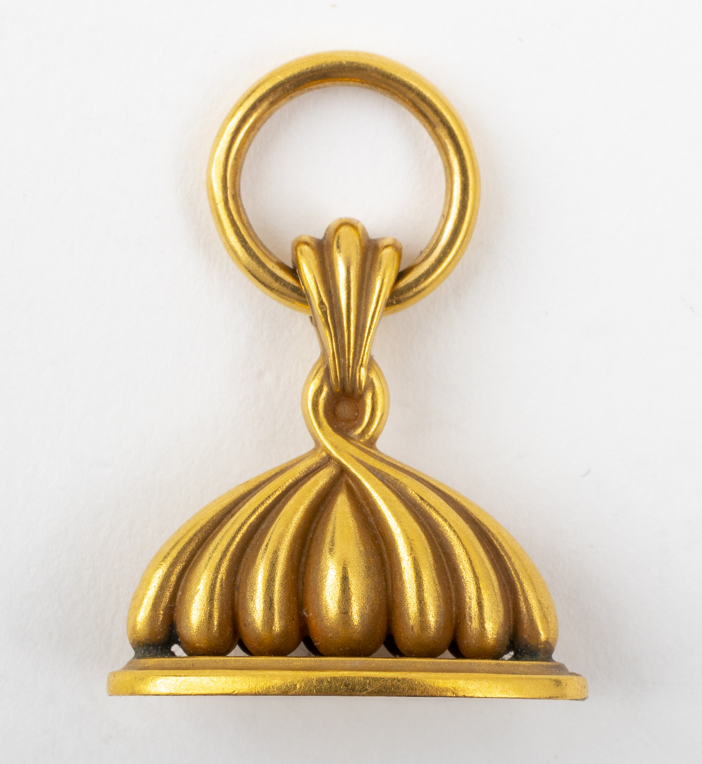 Appraisal: ANTIQUE K YELLOW GOLD FOB SEAL Antique K yellow gold