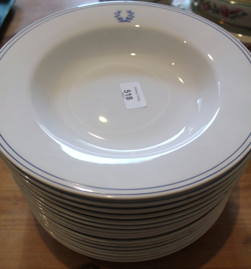 Appraisal: Spode soup plates