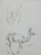 Appraisal: William LeRoy Flint Cleveland School - Faun Pencil on paper