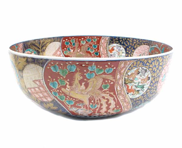 Appraisal: A Japanese Imari deep bowl height in diameter in