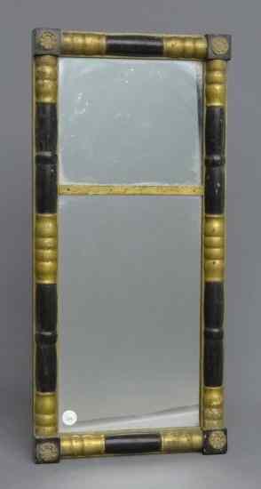 Appraisal: th c Federal mirror '' x ''