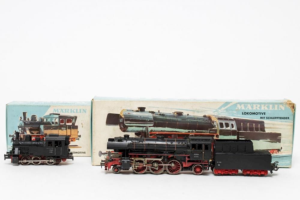 Appraisal: Marklin West Germany Model Trains in Boxes Marklin West Germany