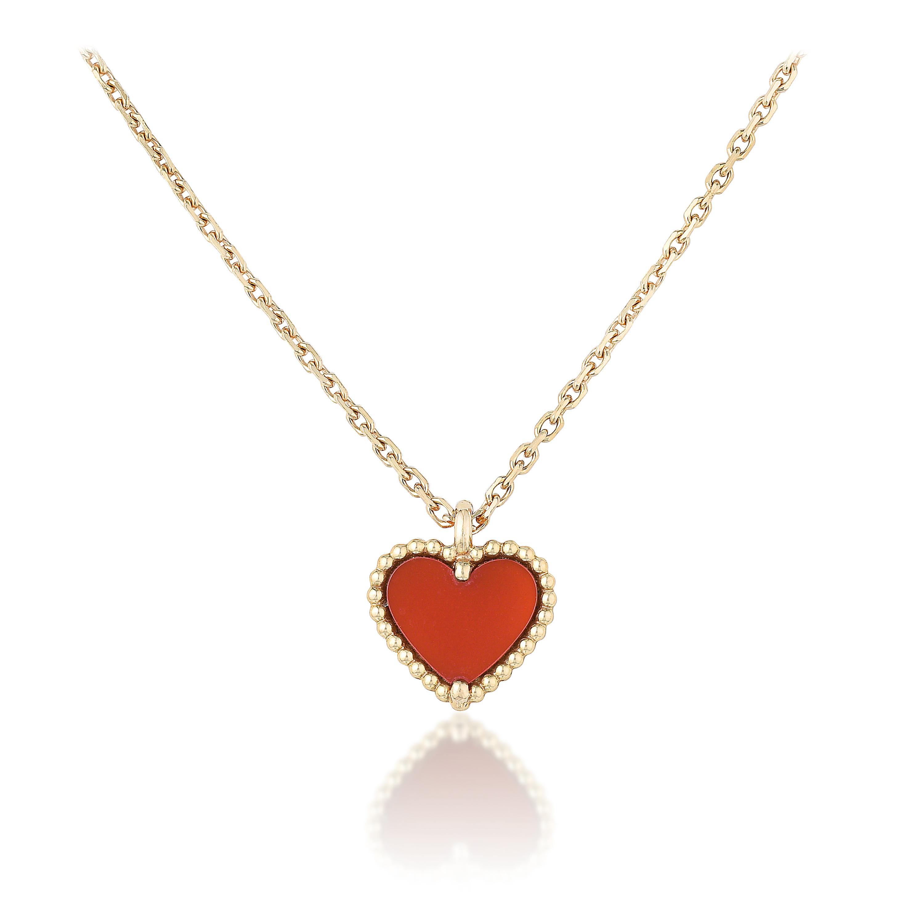 Appraisal: VAN CLEEF ARPELS SWEET ALHAMBRA NECKLACE METAL K rose gold