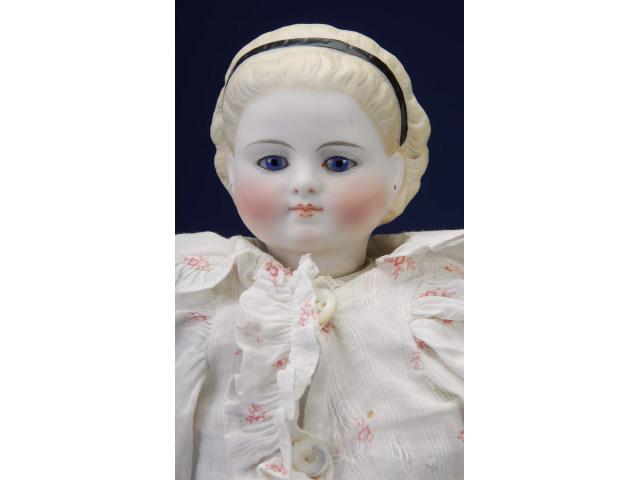 Appraisal: Simon Halbig Lady with Alice Hairstyle Germany ca untinted bisque