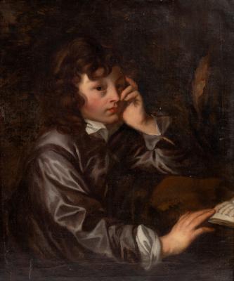 Appraisal: Follower of Sir Peter Lely Portrait of a Boy his