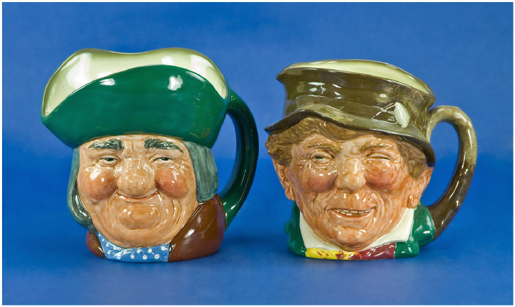 Appraisal: Royal Doulton Character Jugs in total Toby Philpots D Paddy