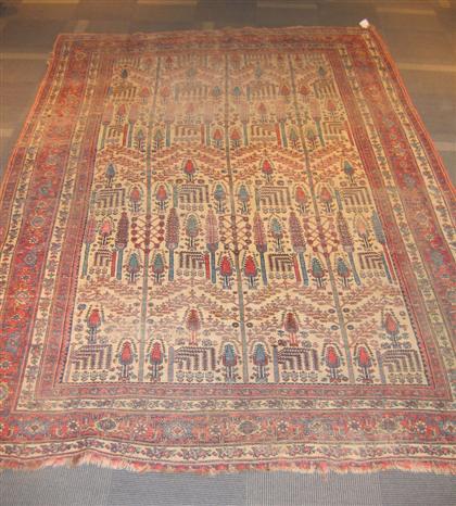 Appraisal: Bijar carpet north persia circa late th century ft in